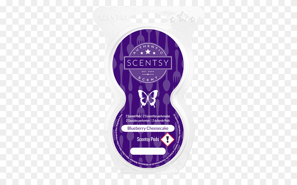 Blueberry Cheesecake Scentsy Pod Twin Pack Scentsy, Advertisement, Poster, Bottle, Can Png Image