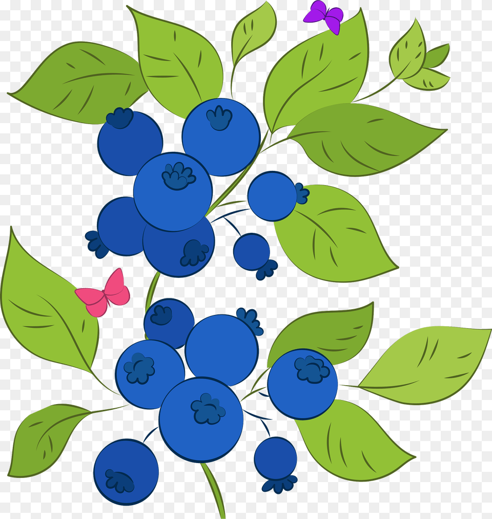 Blueberry Clipart, Berry, Food, Fruit, Plant Free Png