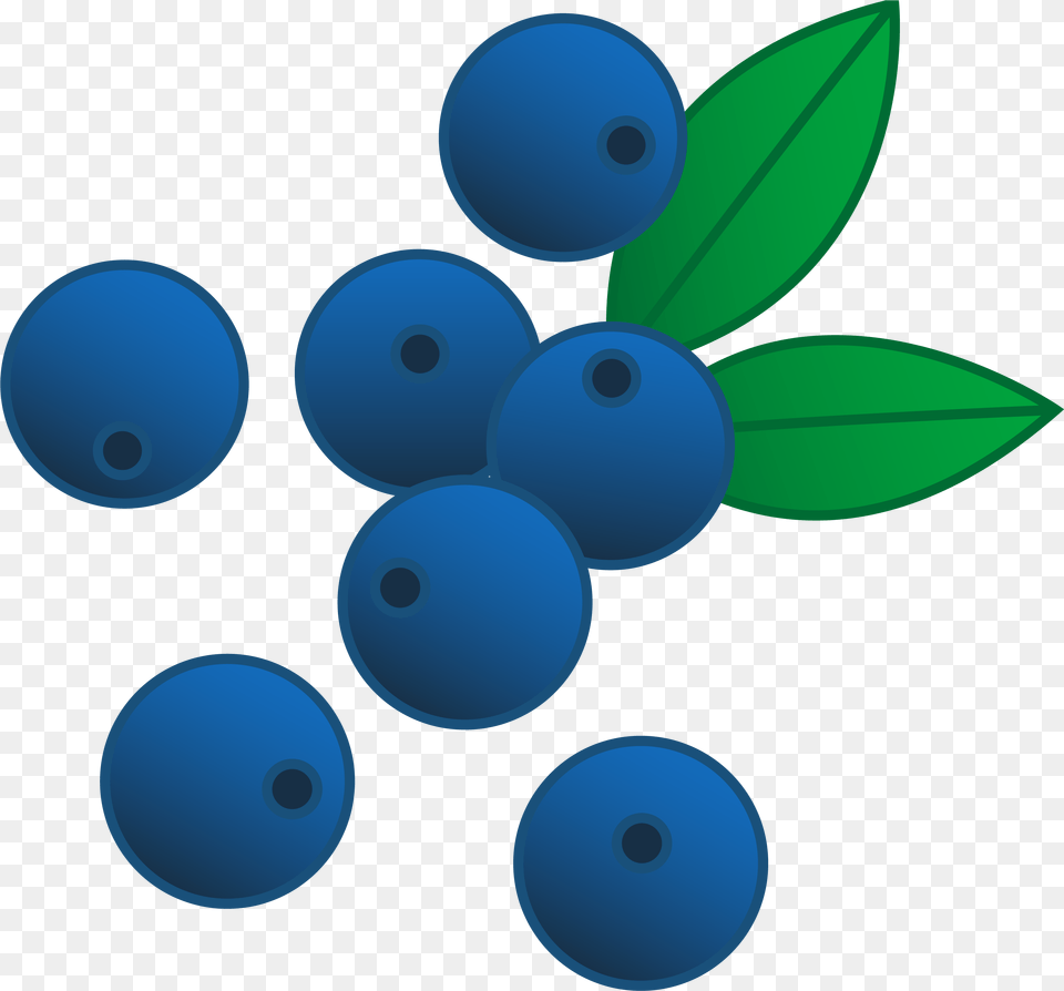 Blueberry Clipart Transparent Blueberry Clipart, Berry, Food, Fruit, Plant Free Png Download