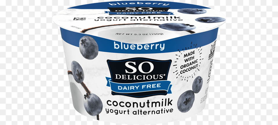 Blueberry Coconutmilk Yogurtclass Pro Xlgimg So Delicious Yogurt, Berry, Produce, Plant, Fruit Free Png Download