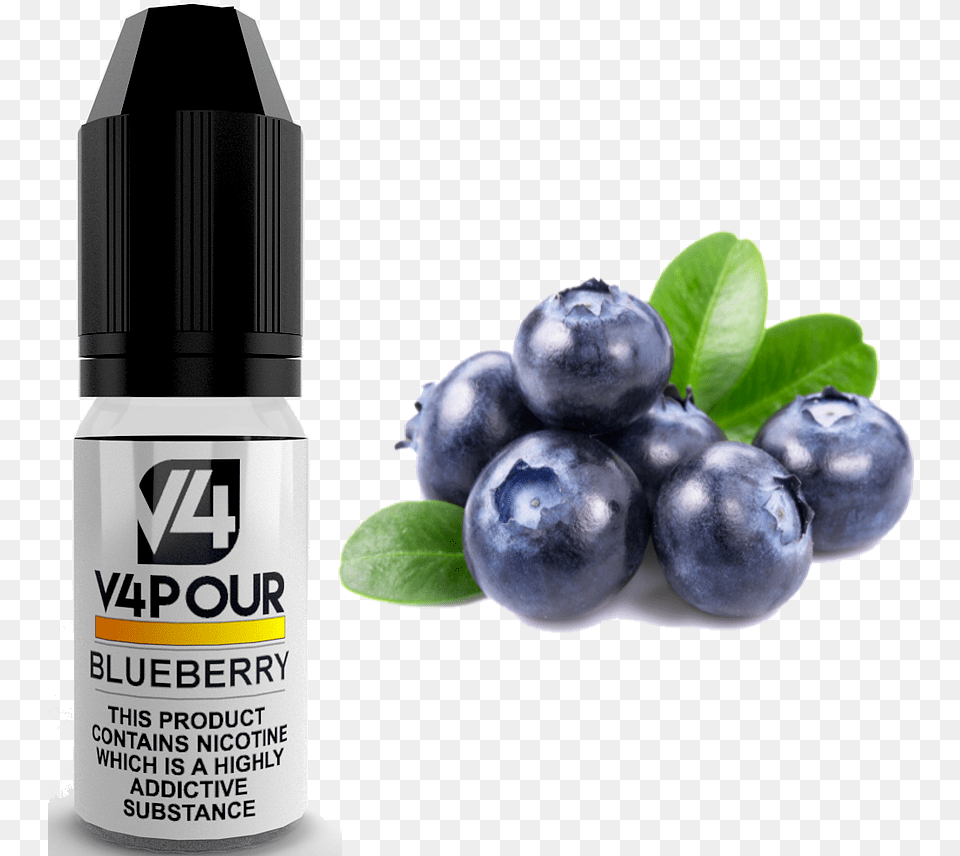 Blueberry E Liquid By V4 V4pour 10ml Blueberry Purple, Berry, Food, Fruit, Plant Free Png Download