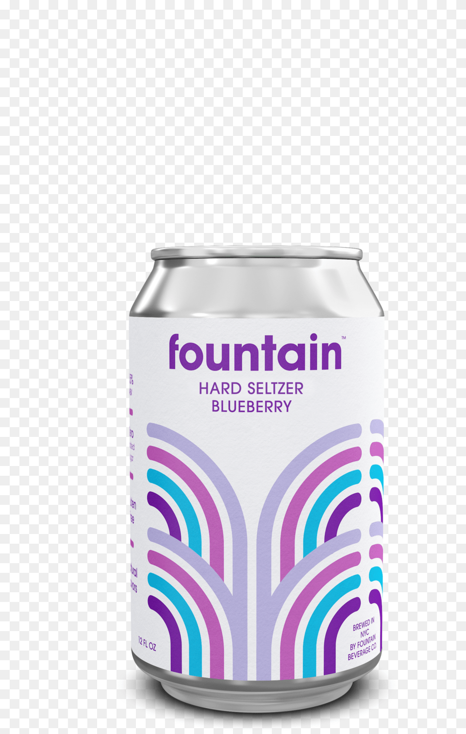 Blueberry Hard Seltzer Fountain Hard Seltzer, Can, Tin Png Image