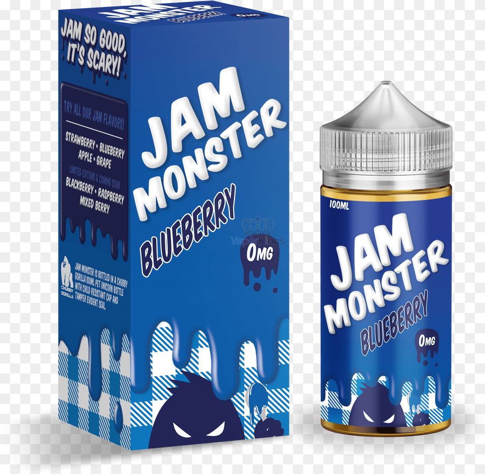 Blueberry Jam Monstertitle Jam Monster Liquid Strawberry, Bottle, Shaker Png