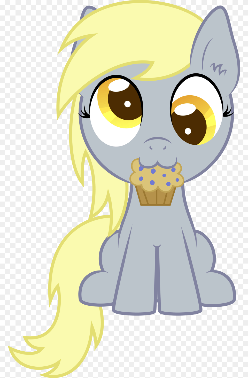 Blueberry Muffin Clipart Chibi Mlp Filly Fanart, Book, Comics, Publication, Nature Free Png