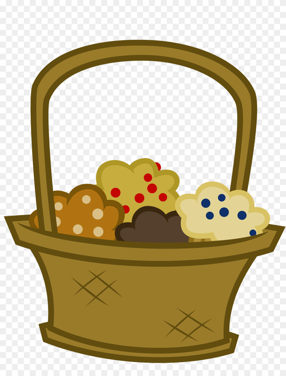 Blueberry Muffin Clipart Mlp, Basket, Hot Tub, Tub, Bucket Free Transparent Png