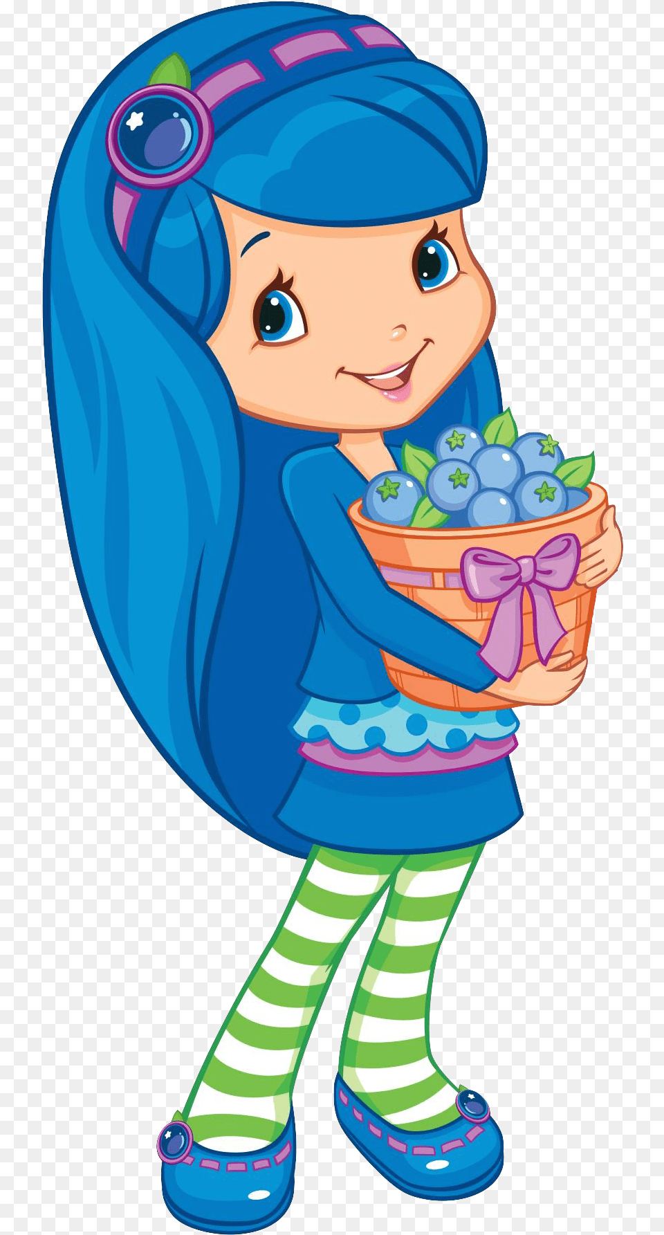 Blueberry Muffin Render Strawberry Shortcake Cartoon Blueberry, Baby, Photography, Person, Publication Free Transparent Png
