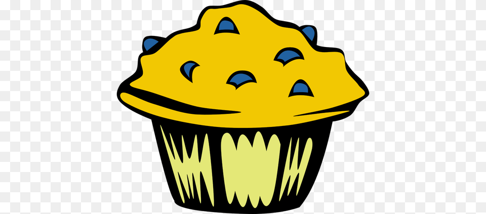 Blueberry Muffin Vector Clip Art, Cake, Cream, Cupcake, Dessert Free Png