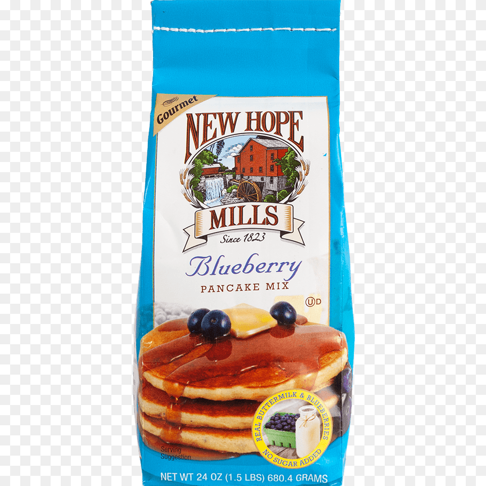 Blueberry Pancake Mix New Hope Mills, Bread, Food Png