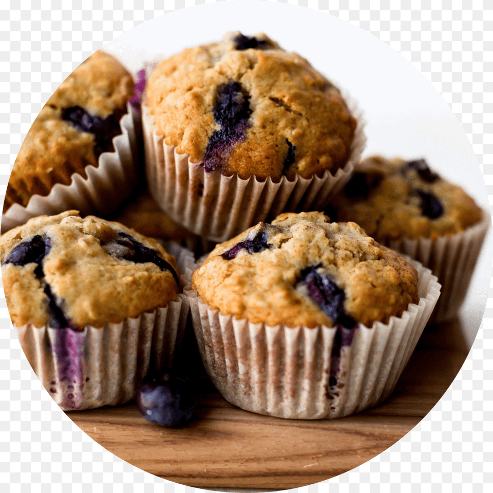 Blueberrymuffin Blueberry Muffin Cupcake Remixthis Oat Muffins, Berry, Plant, Fruit, Food Png