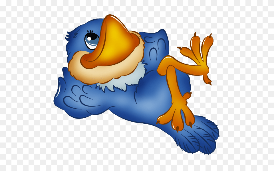 Bluebird Clipart Funny Bird, Animal, Fish, Sea Life, Shark Free Png