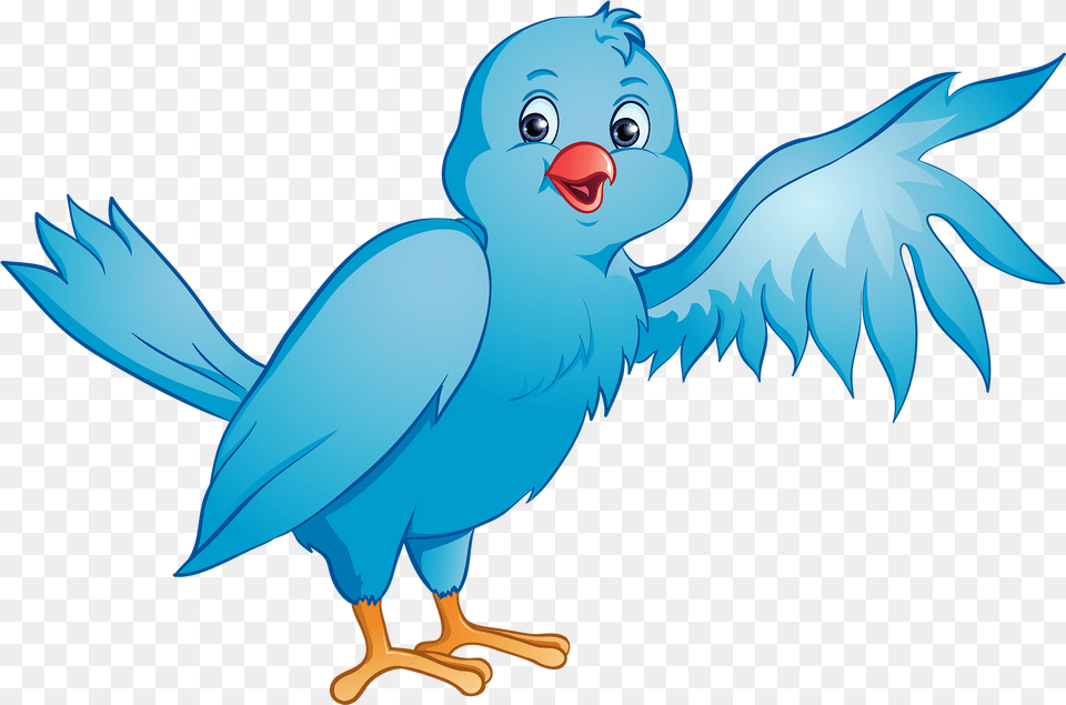 Bluebird Clipart Parrot Clip Art Bird, Animal, Fish, Sea Life, Shark Free Png Download