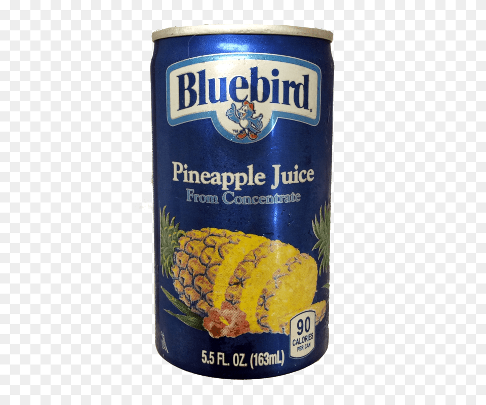 Bluebird Pineapple Juice Pineapple, Tin, Can, Produce, Plant Png