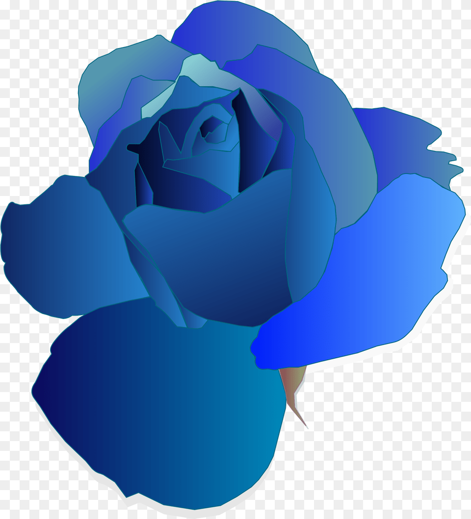 Blueblue Roseplant Blue Flower Gif, Plant, Rose, Petal, Animal Free Transparent Png