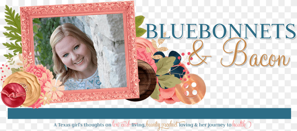 Bluebonnets Amp Bacon Picture Frame, Child, Female, Girl, Person Png