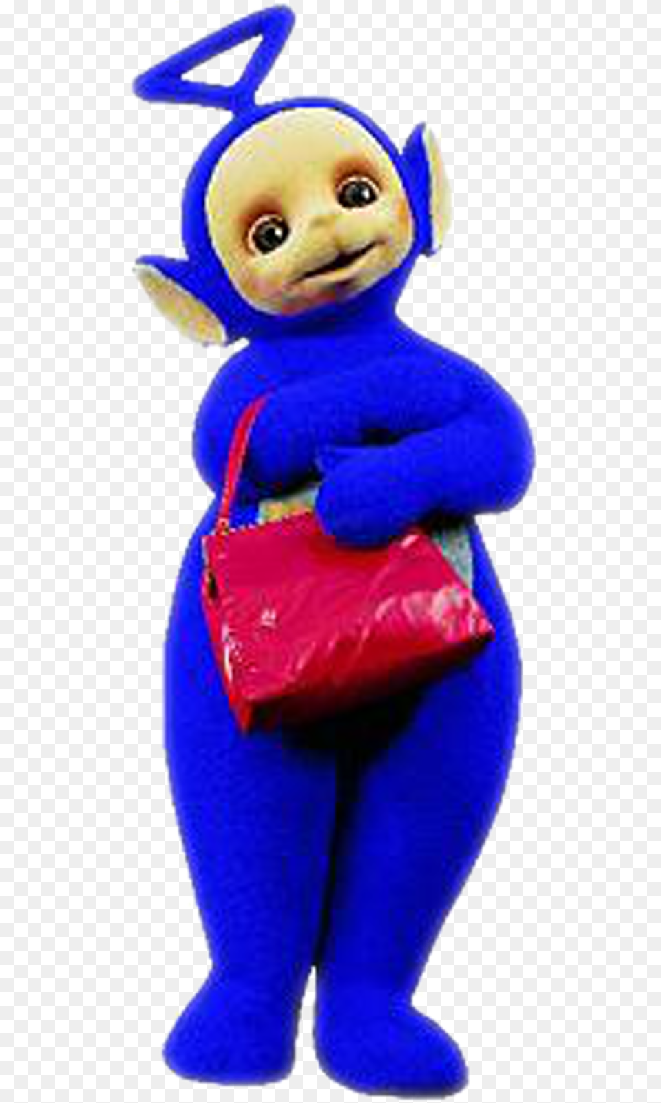 Bluecobalt Blueredelectric Bluetoyplushfictional Tinky Winky Blue Teletubbies, Bag, Accessories, Handbag, Face Png