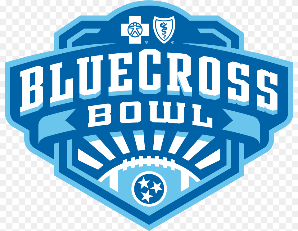 Bluecross Bowl Florida Blue, Badge, Logo, Symbol, Scoreboard Free Png Download