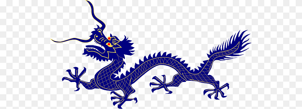 Bluedragon Chinese Dragon Clipart, Animal, Dinosaur, Reptile Png Image