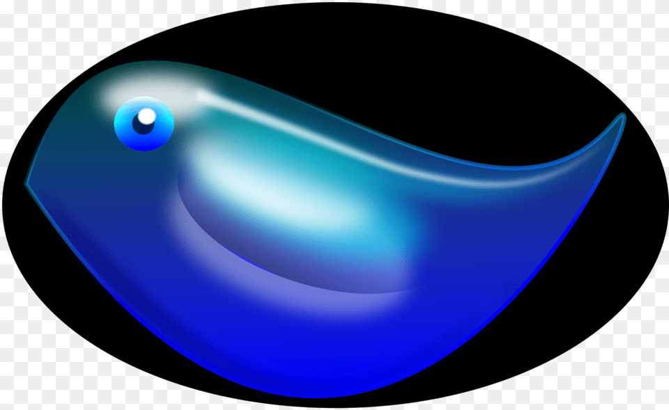 Blueelectric Bluefish Circle, Animal, Sea Life, Disk Png Image