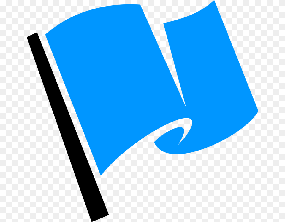Blueelectric Bluetrademark Blue Flag Clip Art, Text Free Transparent Png