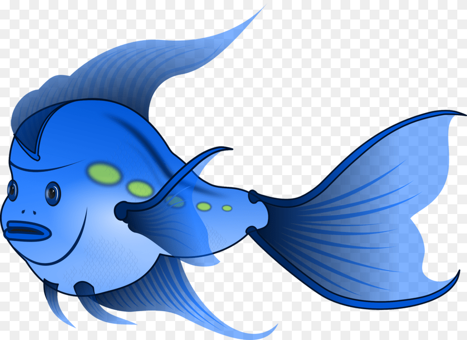 Bluefish Tropical Fish Animal Cartoon, Sea Life, Shark, Angelfish Png