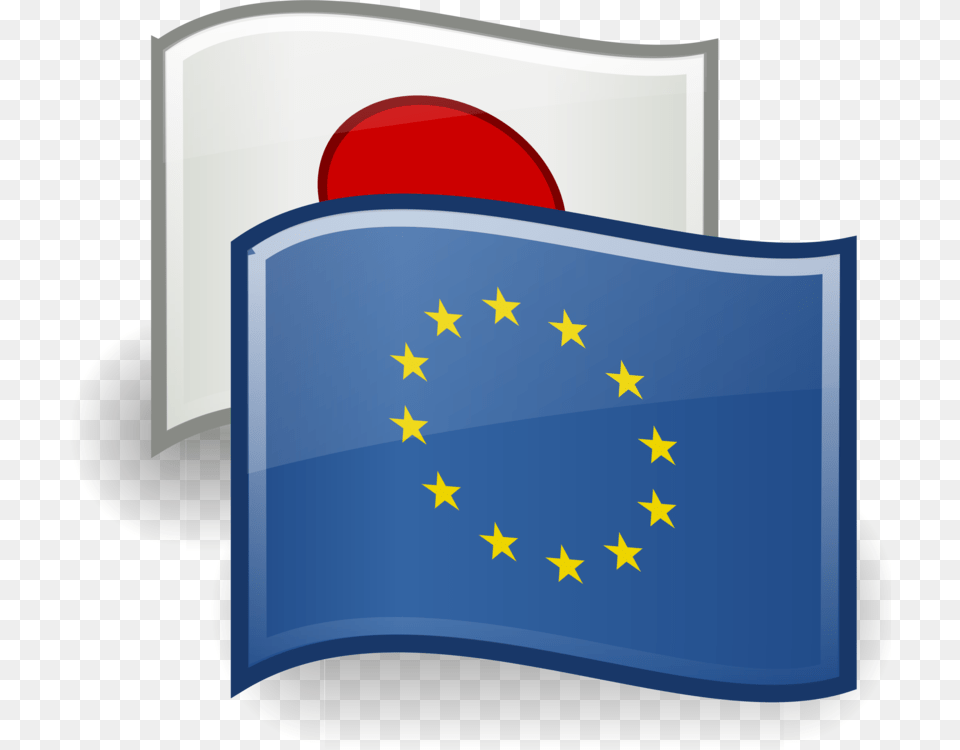 Blueflagflag Of Europe Flag Of Europe, Mailbox Free Png Download
