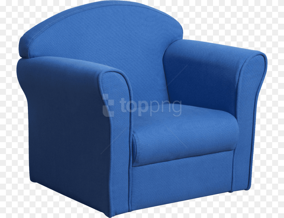 Bluefurnitureclub Blue Armchair Clipart, Chair, Furniture, Couch Free Png Download