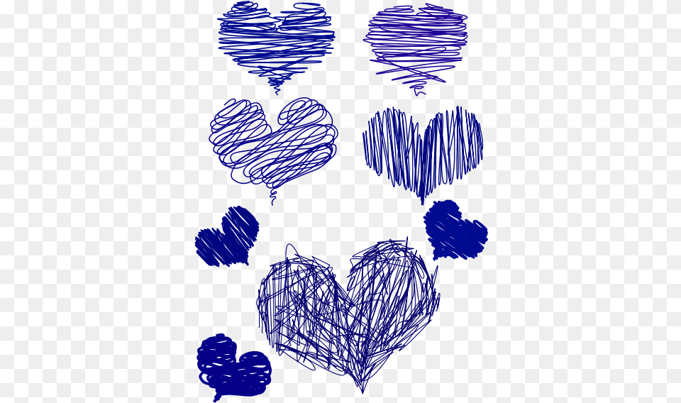 Blueheartlove Clipart Royalty Svg Hand Drawn Blue Heart, Person, Home Decor Free Png Download