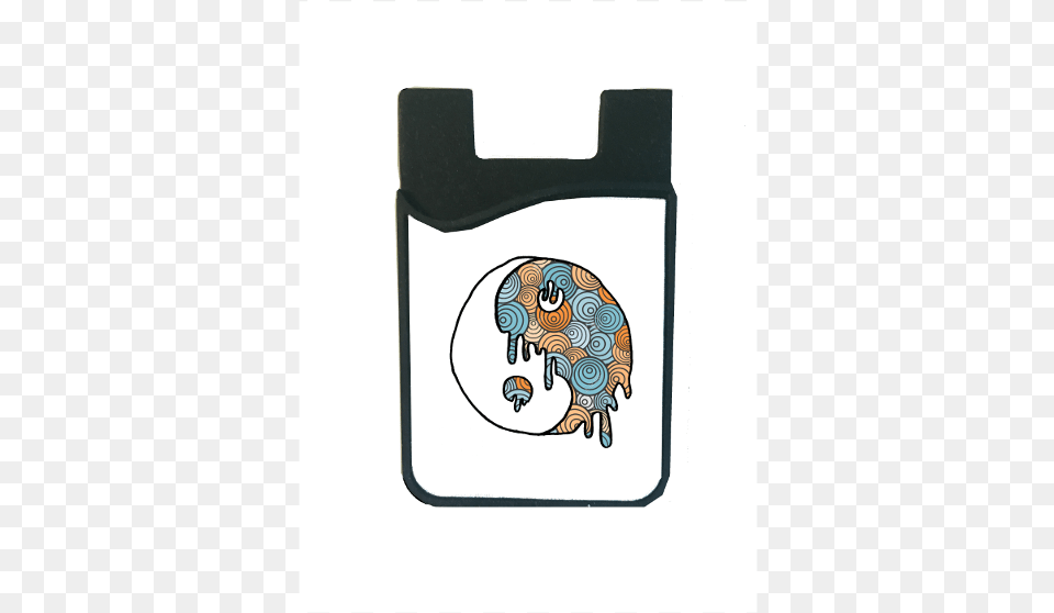 Blueorange Trippy Yin Yang Card Caddy Tie Dye, Smoke Pipe, Electronics, Hardware Png Image