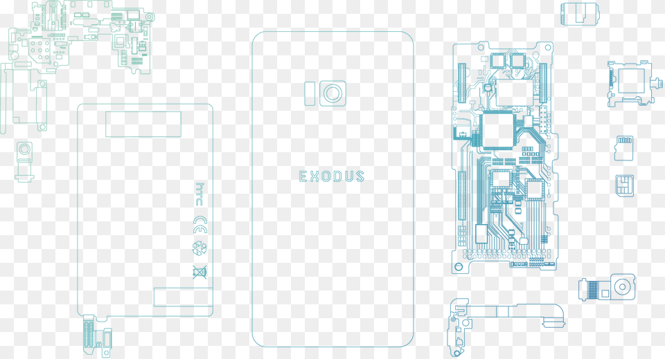 Blueprint Of A Smartphone, Diagram Free Png