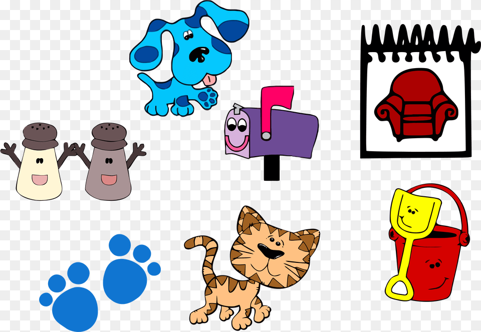 Blues Clues Clip Art And Set Clipart Clipart Blues Clues, Baby, Person, Face, Head Free Png Download
