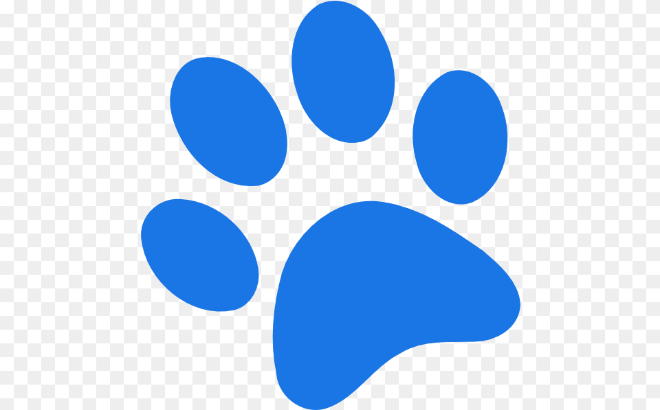 Blues Clues Dog Paw Clipart Light Blue, Footprint, Animal, Kangaroo, Mammal Png