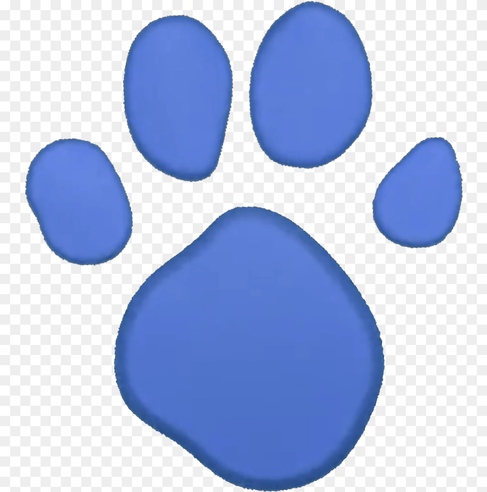 Blues Clues Paw Print Clues And You Paw Print, Flower, Petal, Plant, Home Decor Png Image