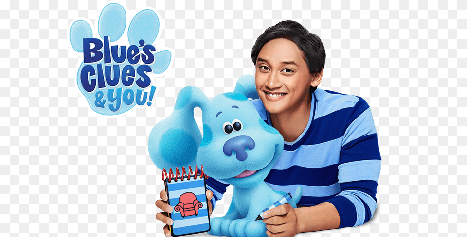 Blues Clues Transparent Clues And You, Adult, Woman, Person, Female Free Png Download