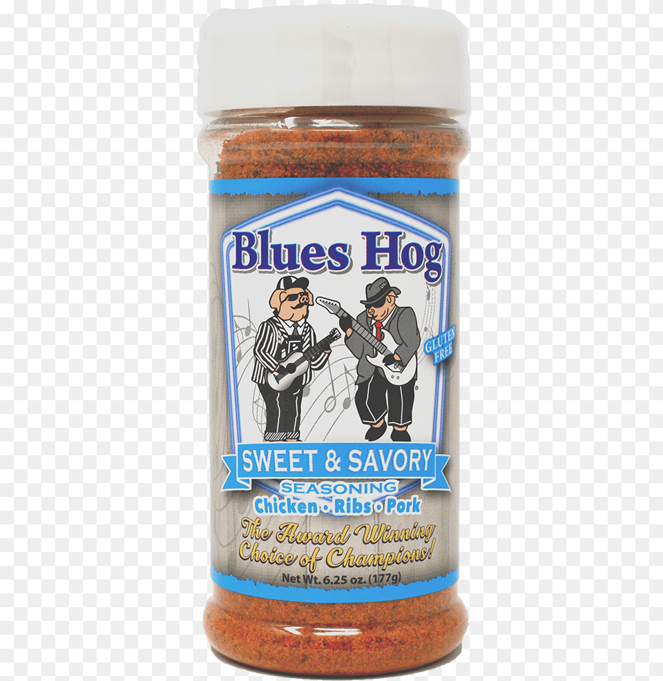 Blues Hog Sweet And Savory Rub, Adult, Man, Male, Person Png