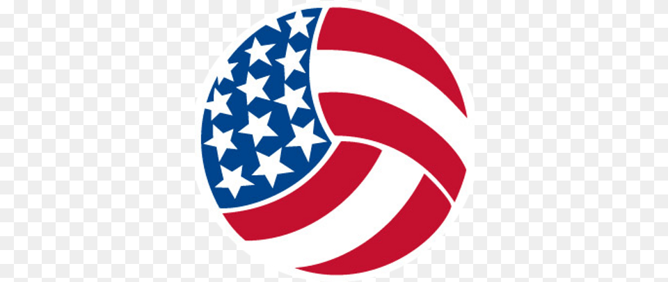 Blues Volleyball Club Usa Volleyball Logo, American Flag, Flag Png Image