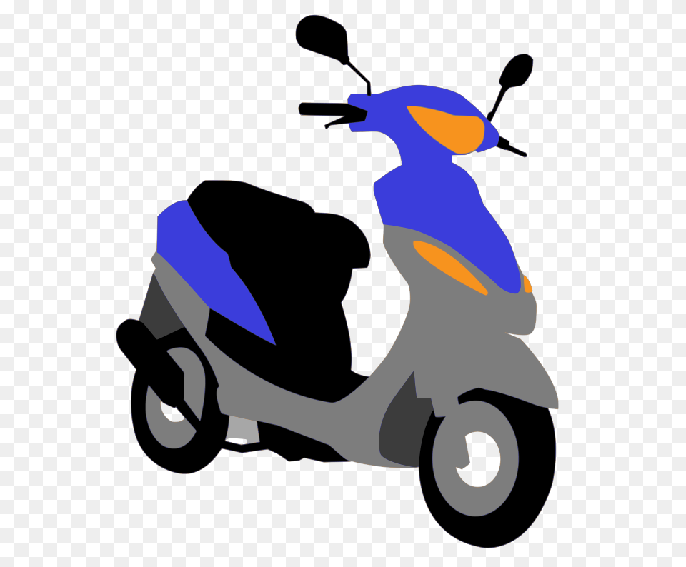 Bluescooter, Vehicle, Transportation, Scooter, Motorcycle Free Png Download