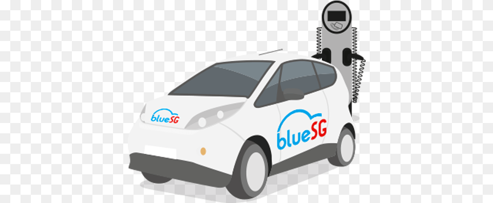 Bluesg 247 Carsharing Solution In Singapore Bluesg Car, Transportation, Vehicle Free Png Download