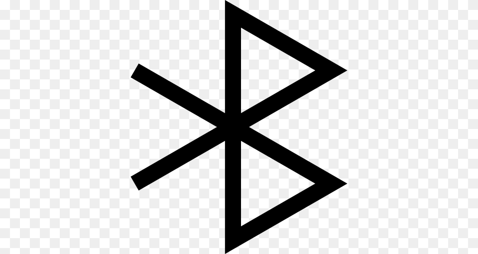 Bluetooth, Symbol, Cross, Star Symbol Free Png Download