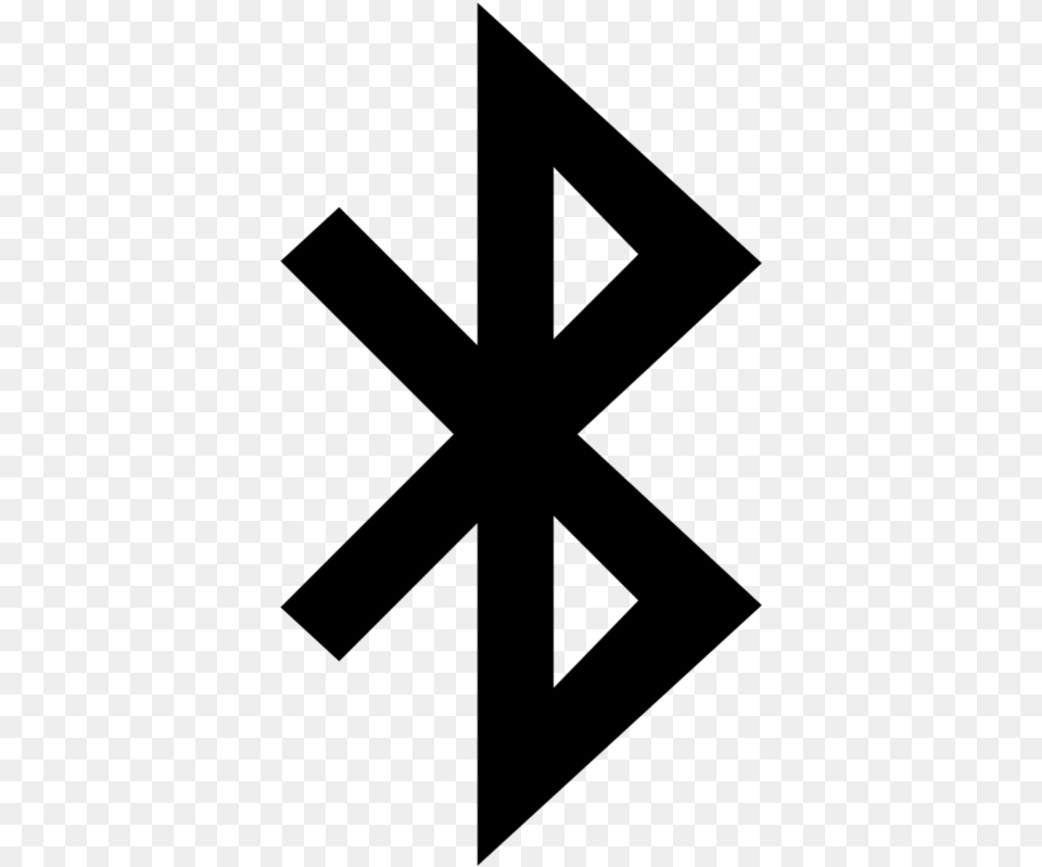 Bluetooth Bluetooth Black And White, Gray Png