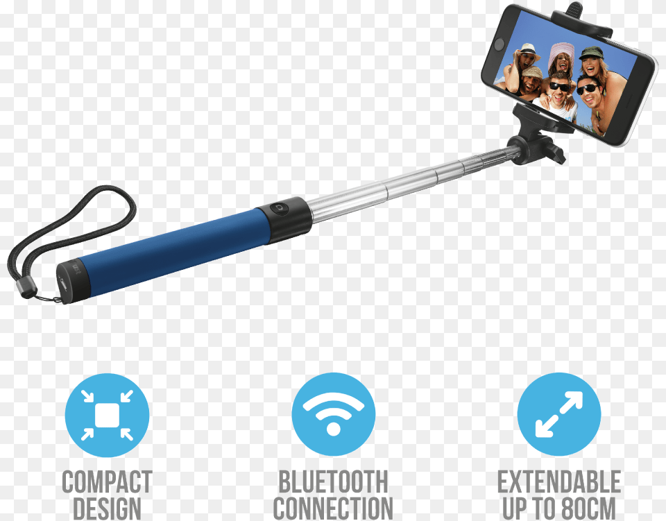 Bluetooth Foldable Selfie Stick, Face, Head, Person, Smoke Pipe Free Transparent Png