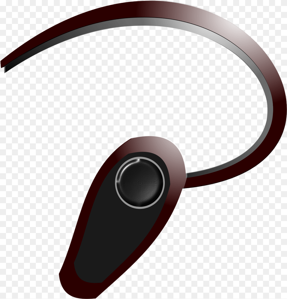 Bluetooth Headset Clip Art You Can Find More Details By Headphones Clipart Transparent, Electronics, Hardware, Computer Hardware, Disk Free Png Download