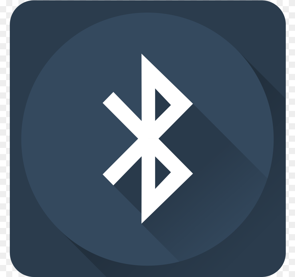 Bluetooth Icon, Symbol, Star Symbol, Cross, Disk Png Image