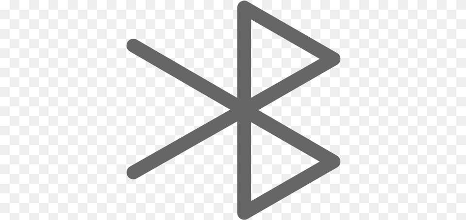 Bluetooth Icon Icons Uihere Miriam College Logo, Star Symbol, Symbol, Cross Free Transparent Png