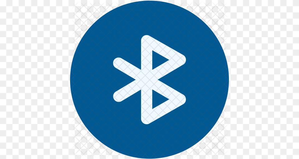 Bluetooth Icon Of Flat Style Built In Microphone Icon, Sign, Symbol, Outdoors, Disk Png Image