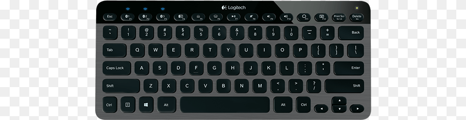 Bluetooth Illuminated Keyboard K810 K810 Bt Illuminated Keyboard, Computer, Computer Hardware, Computer Keyboard, Electronics Free Png