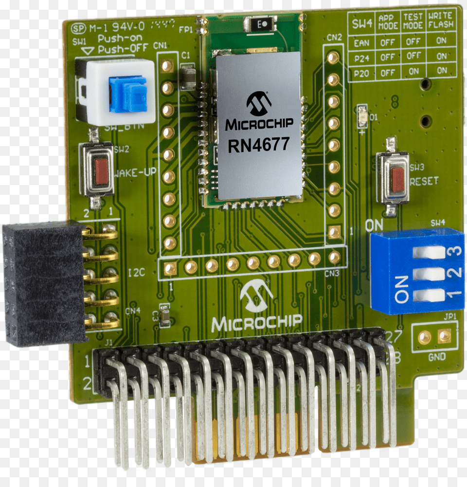 Bluetooth Microchip Transparent, Electronics, Hardware, Computer Hardware, Printed Circuit Board Free Png