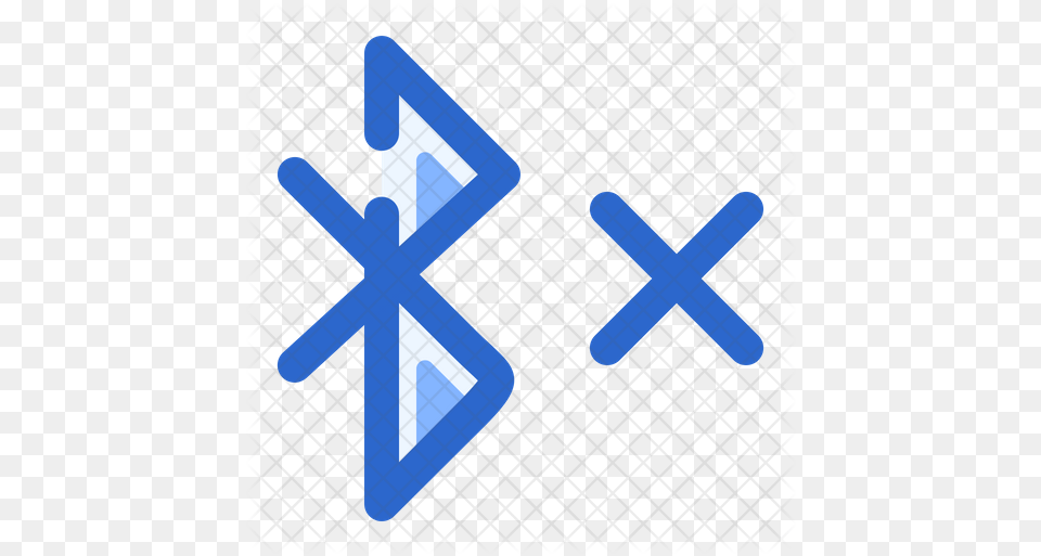 Bluetooth Off Icon Of Colored Outline Places In Merseyside Emoji Quiz, Outdoors, Nature, Cross, Symbol Png Image
