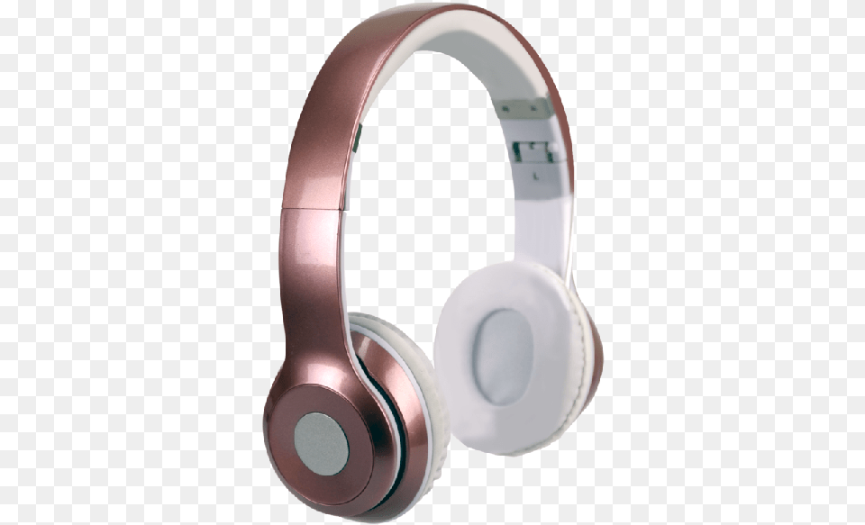 Bluetooth Stereo Rose Gold Fashion Headphones Portable, Electronics Free Transparent Png