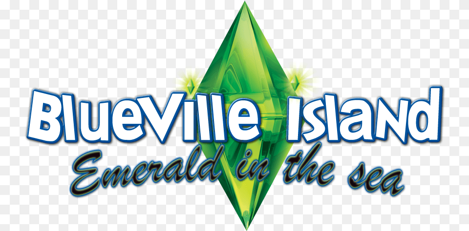 Blueville Island Rc Sims 3 Plumbob, Logo, Dynamite, Weapon Free Png Download