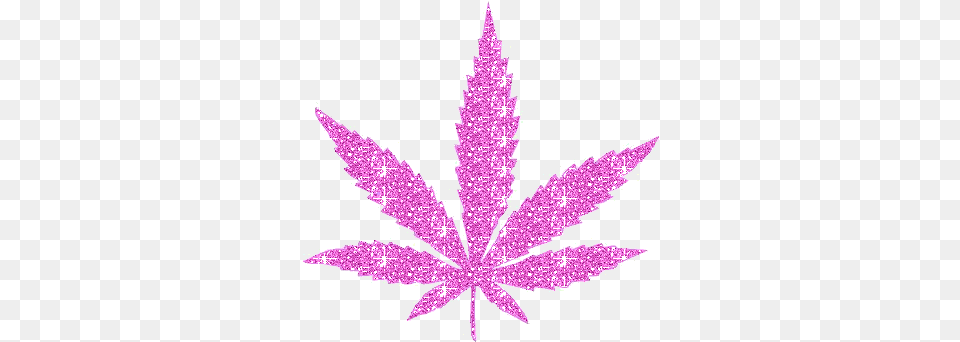 Blunt Clipart Transparent Tumblr Sparkly Pink Marijuana Leaf, Plant, Purple, Weed, Tree Free Png